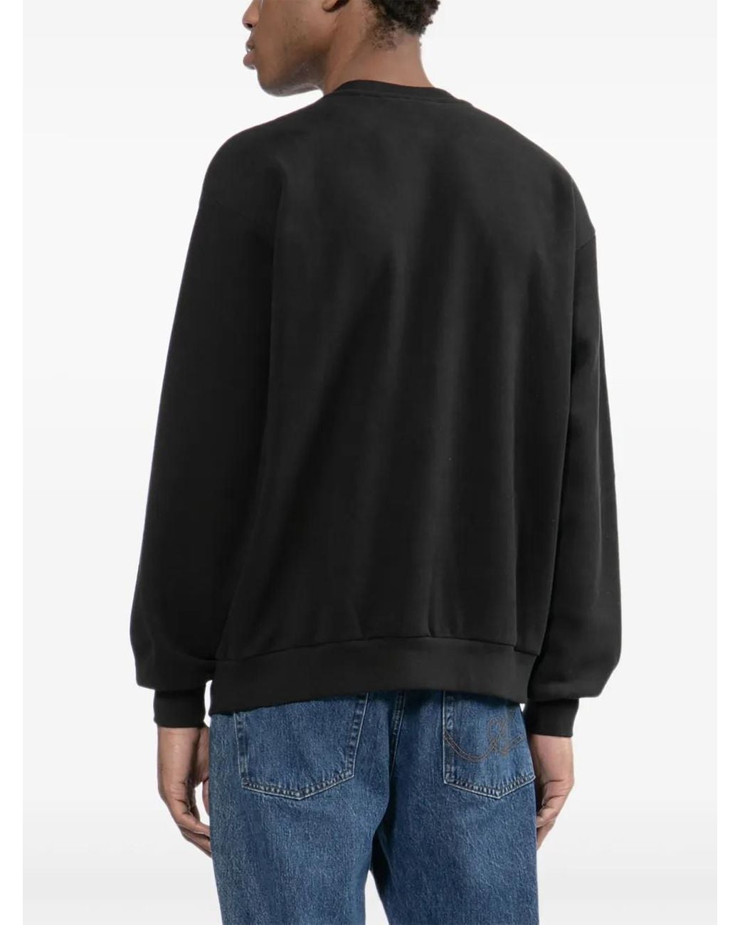Chocoolate Black Graphiced Sweatshirt for men