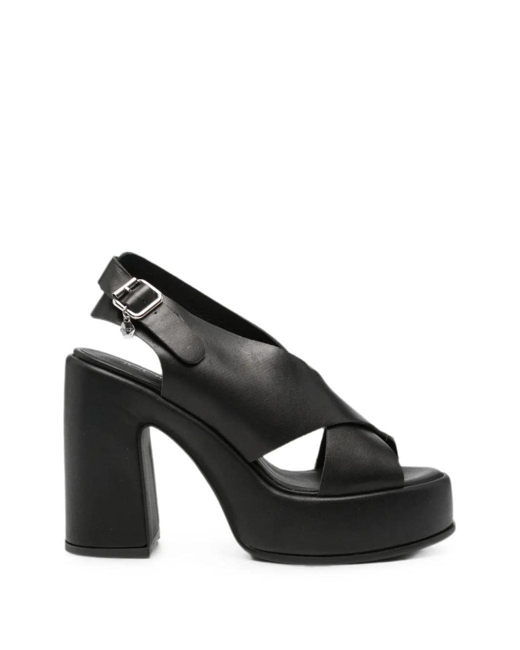 Cult Black Sandales Bjork À Brides Croisées