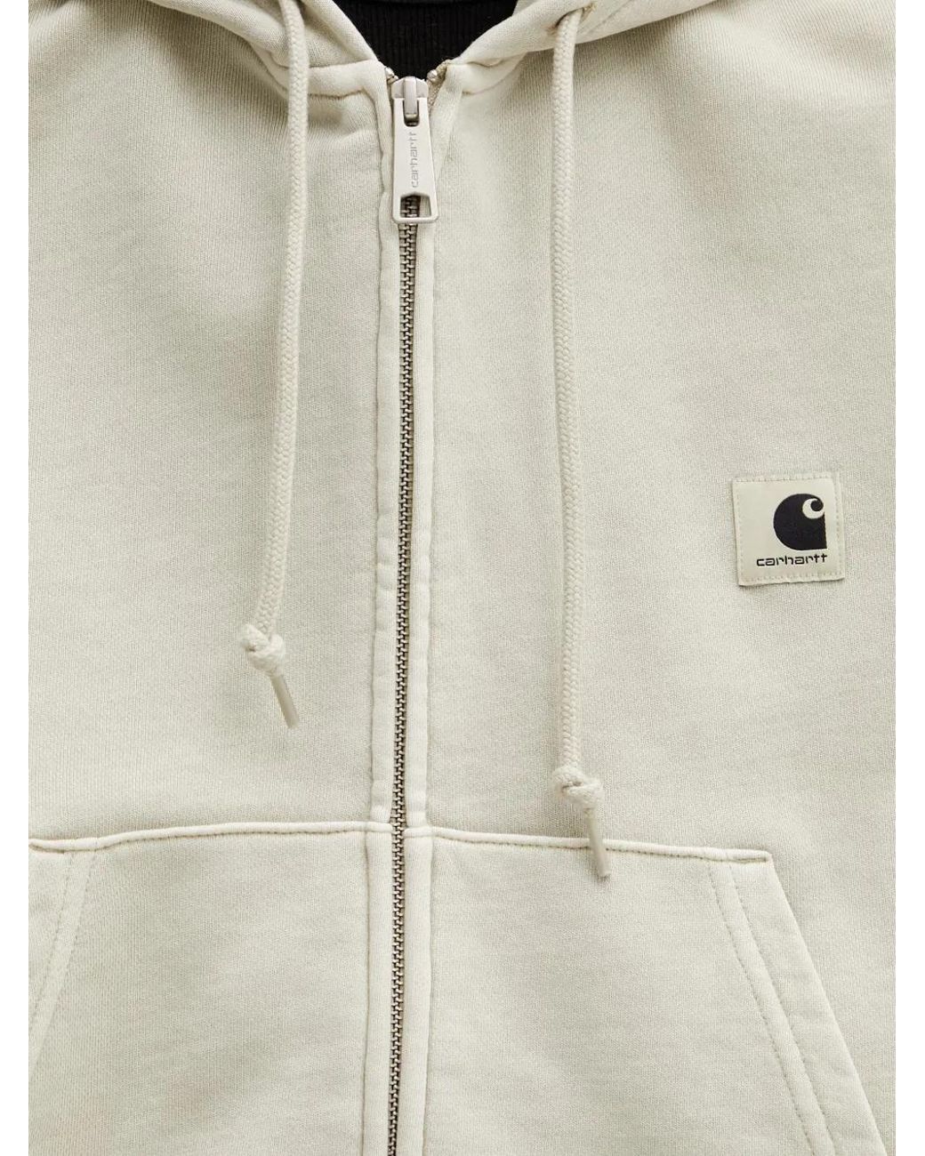 Carhartt Natural Nelson Logo-Patch Hoodie