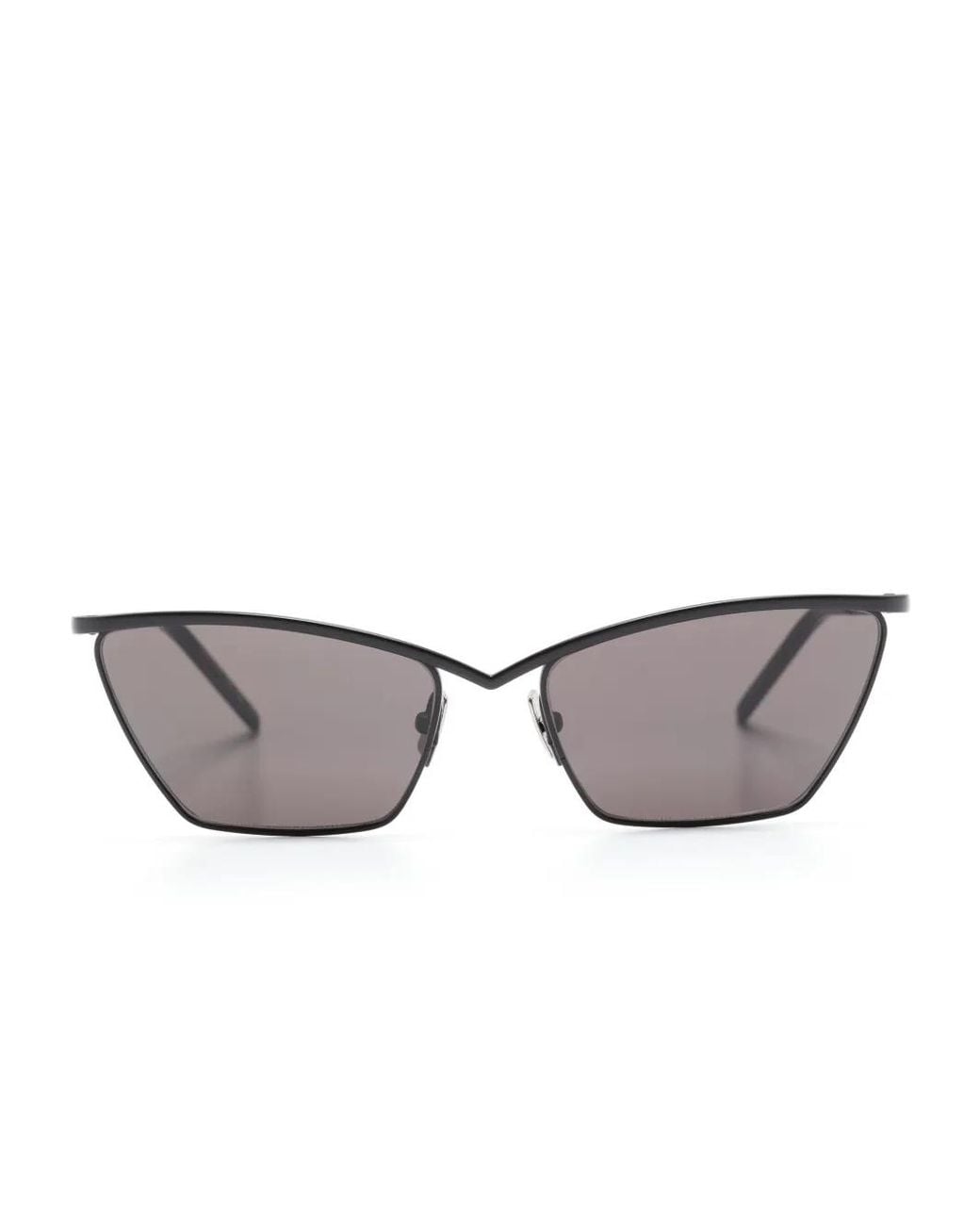 Saint Laurent Gray Sl637 Cat-Eye Sunglasses