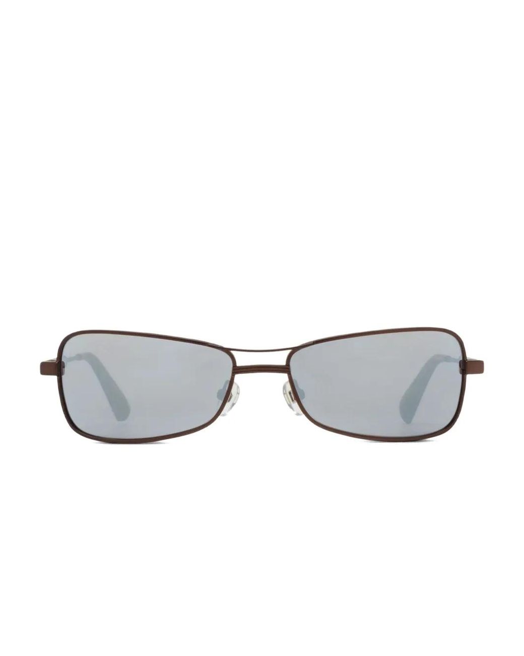 Jacquemus Gray Rectangle Sunglasses