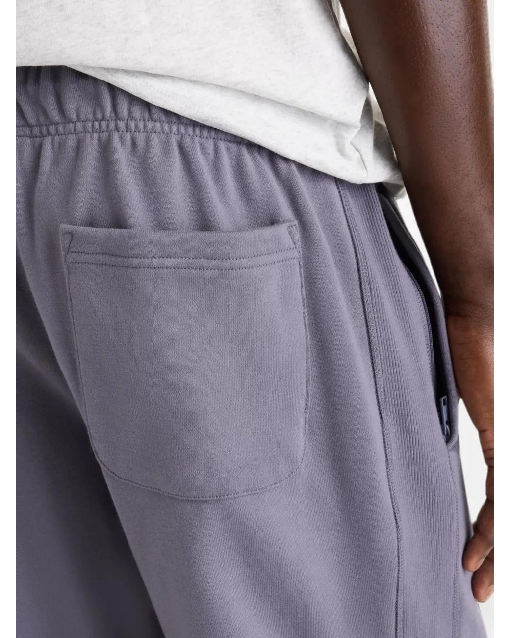 New Balance Blue Athletics French Terry Joggers for men