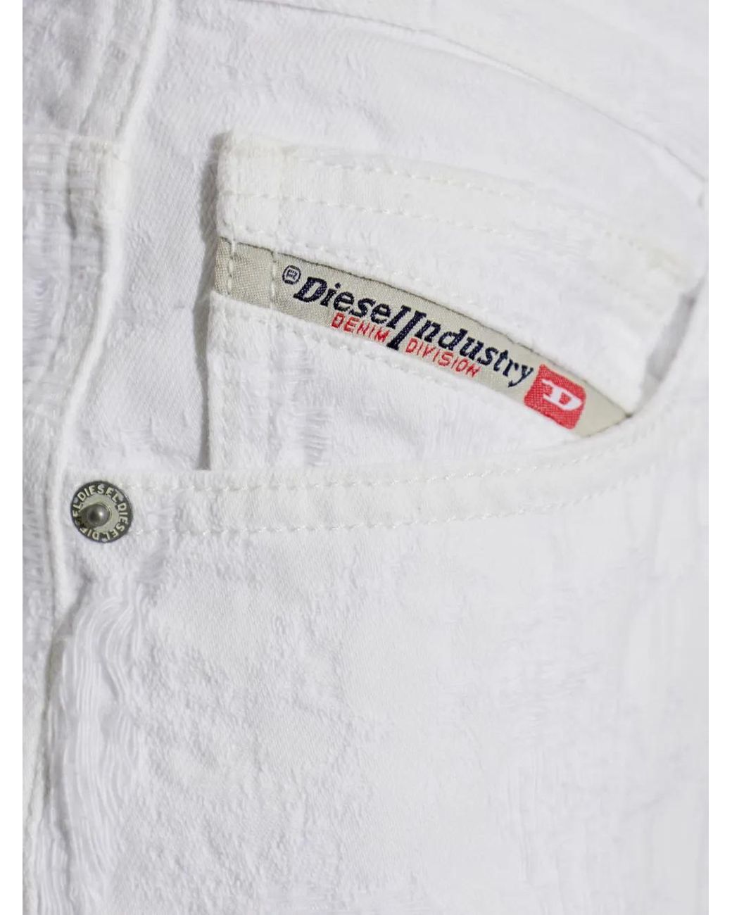 DIESEL White 1971 D-Sent Jeans