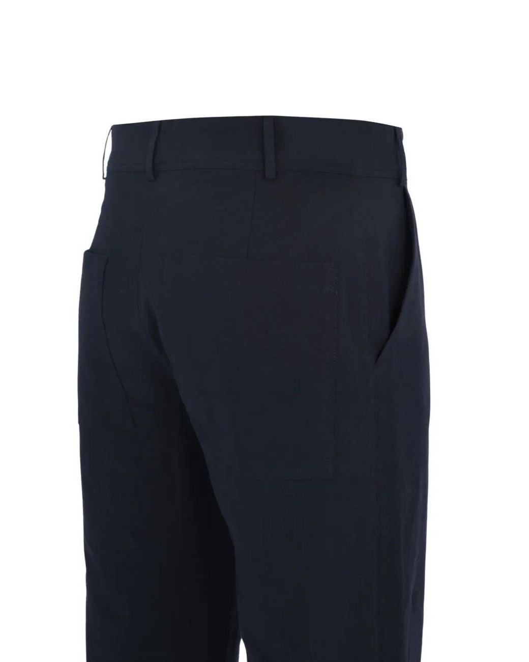 Marane Blue El Tony Pleated-Front Trousers for men
