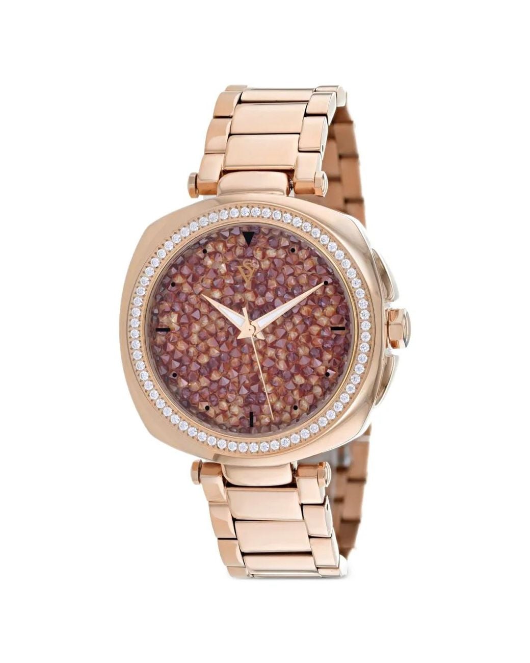 Christian Van Sant Pink Mirabella 40Mm Watch
