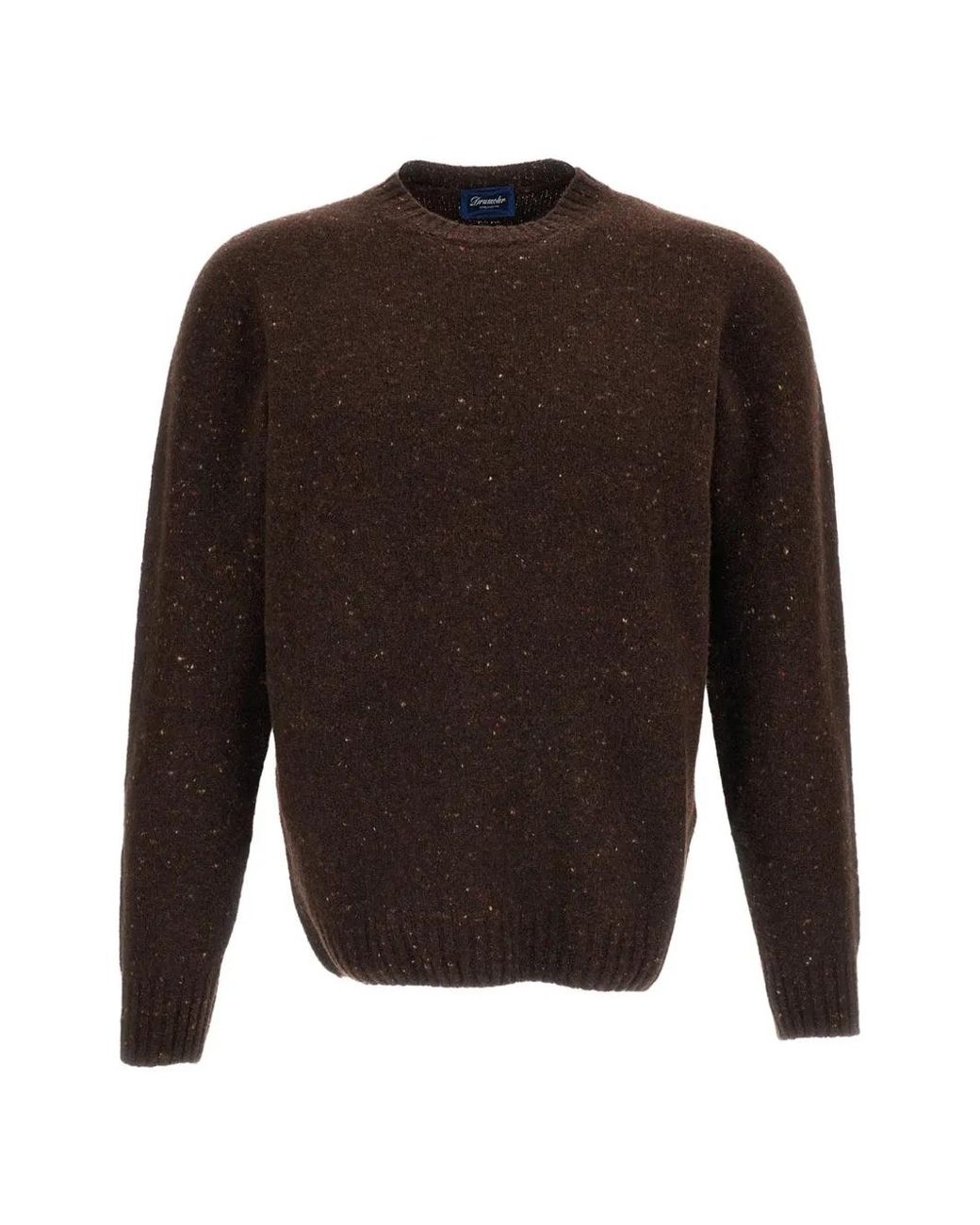 Drumohr Gray Pull À Encolure Ronde for men