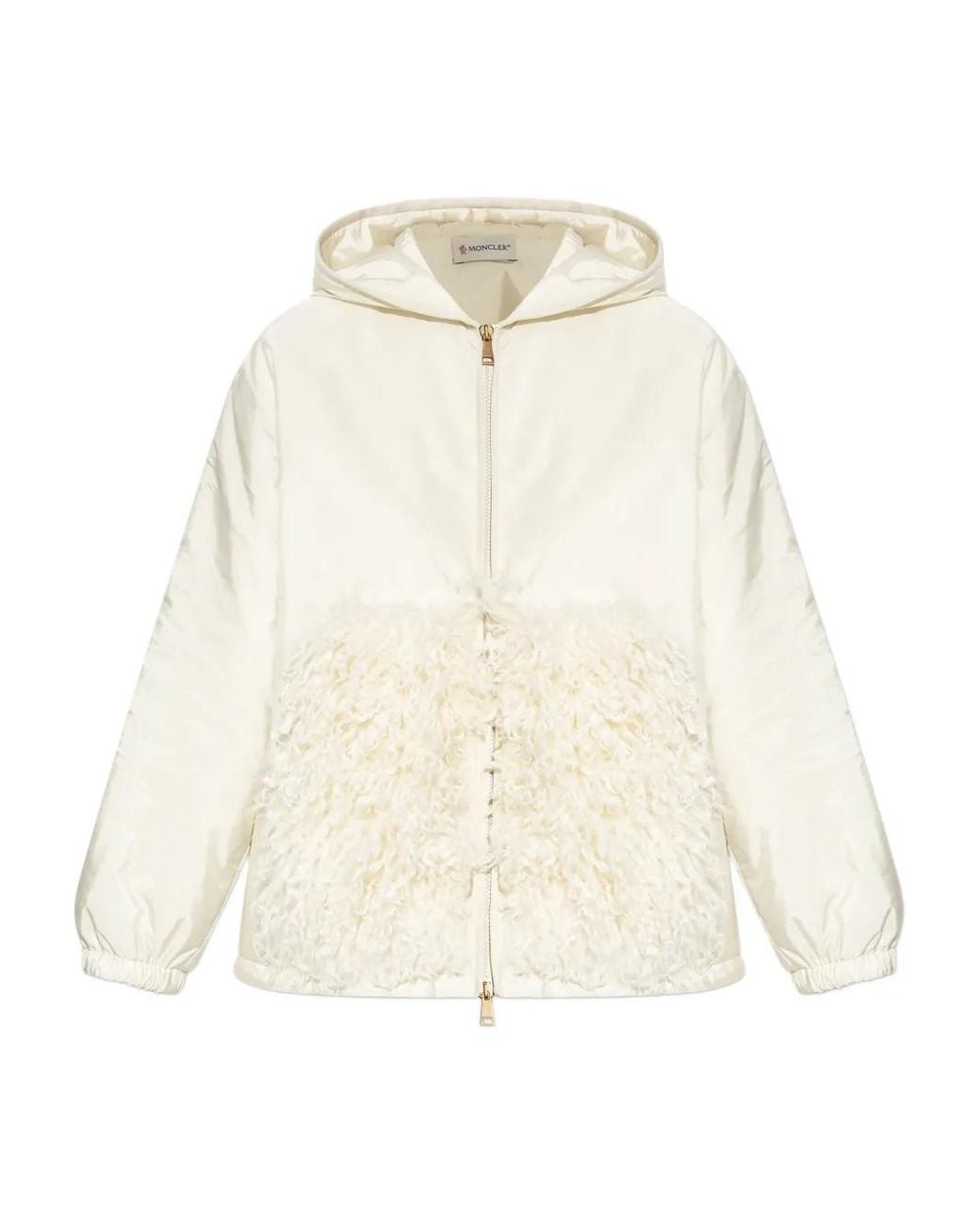 Moncler Jack Met Capuchon in het Natural