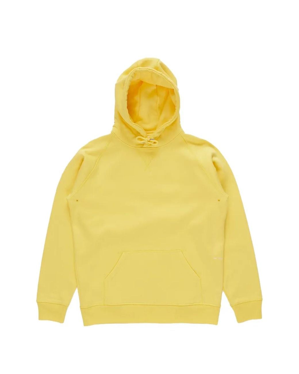 Pop Trading Co. Yellow Pop Logo Raglan-Sleeve Hoodie for men