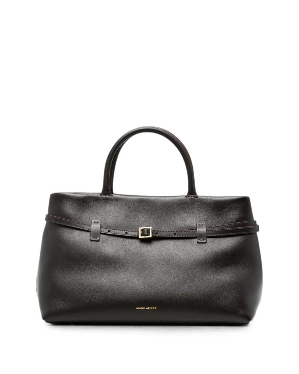 MANU Atelier Black Le Cambon 35 Tote Bag