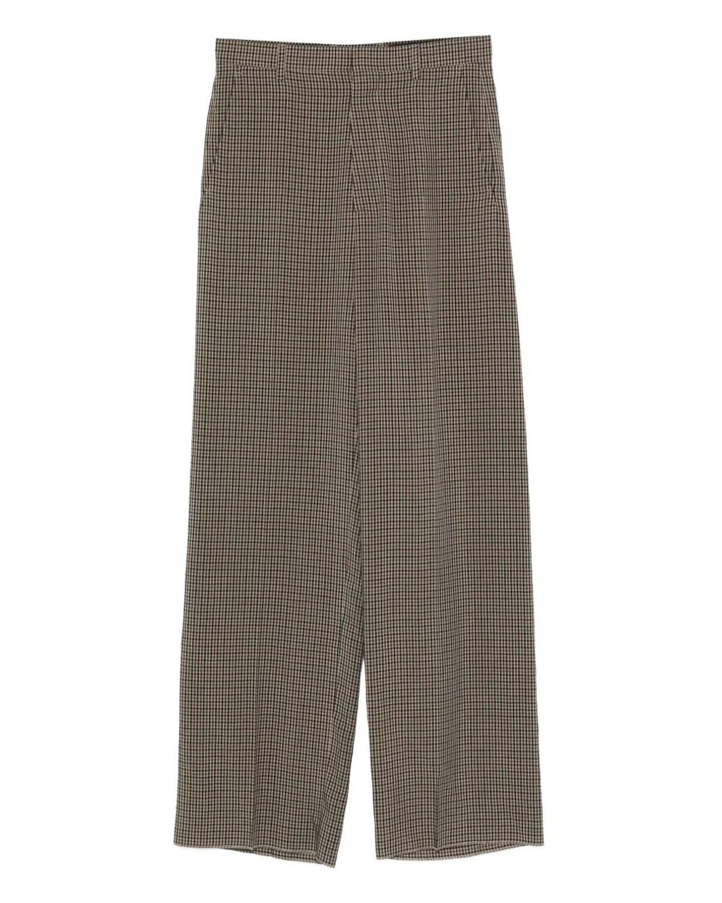 Balenciaga Gray Wide Trousers
