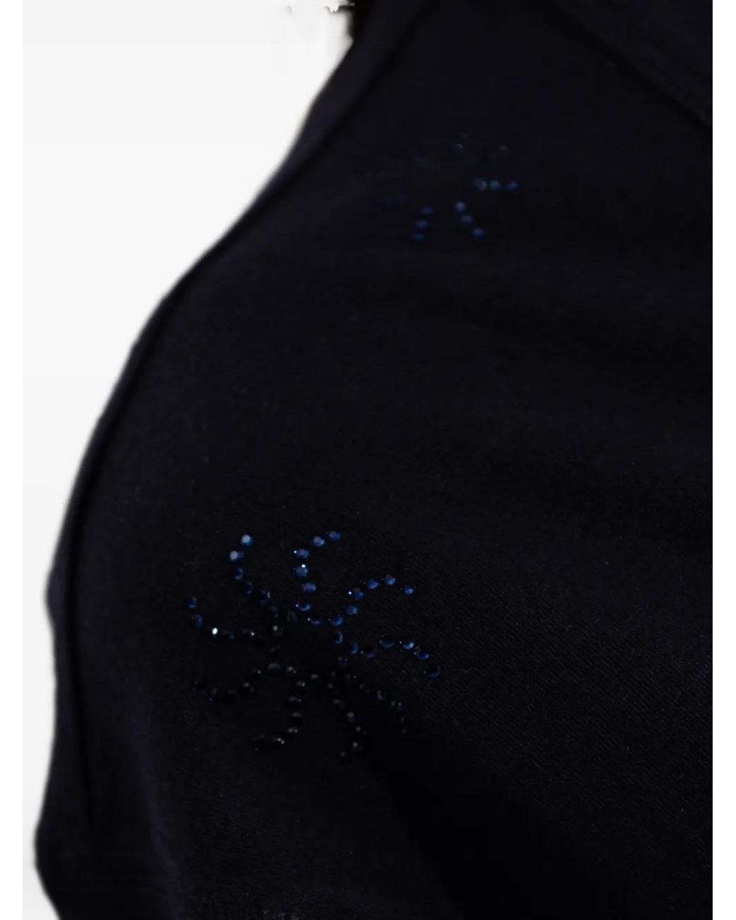 Zadig & Voltaire Black Marta Rhinestone-Embellished T-Shirt