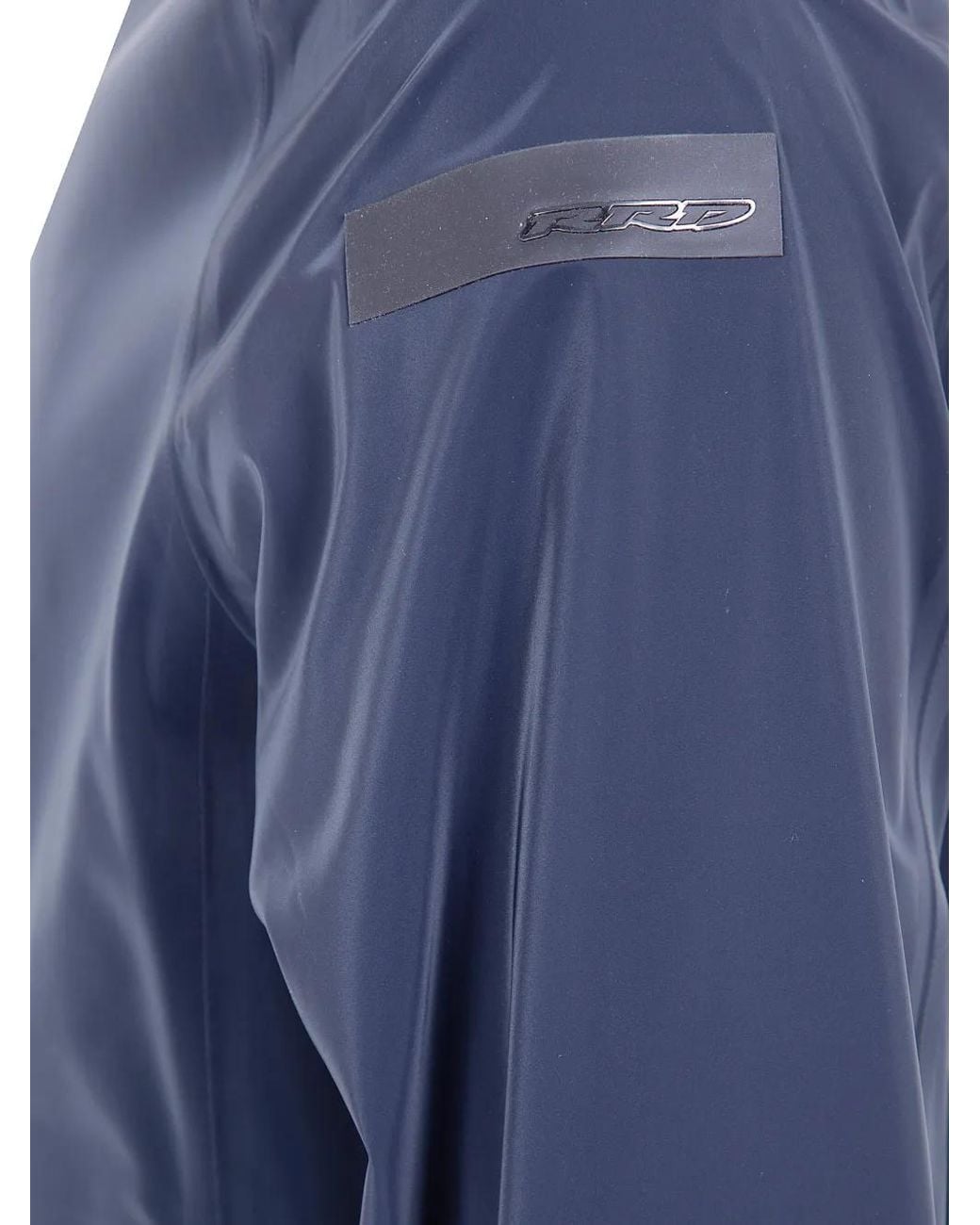 Rrd Blue Logo-Patch Zip-Up Jacket for men