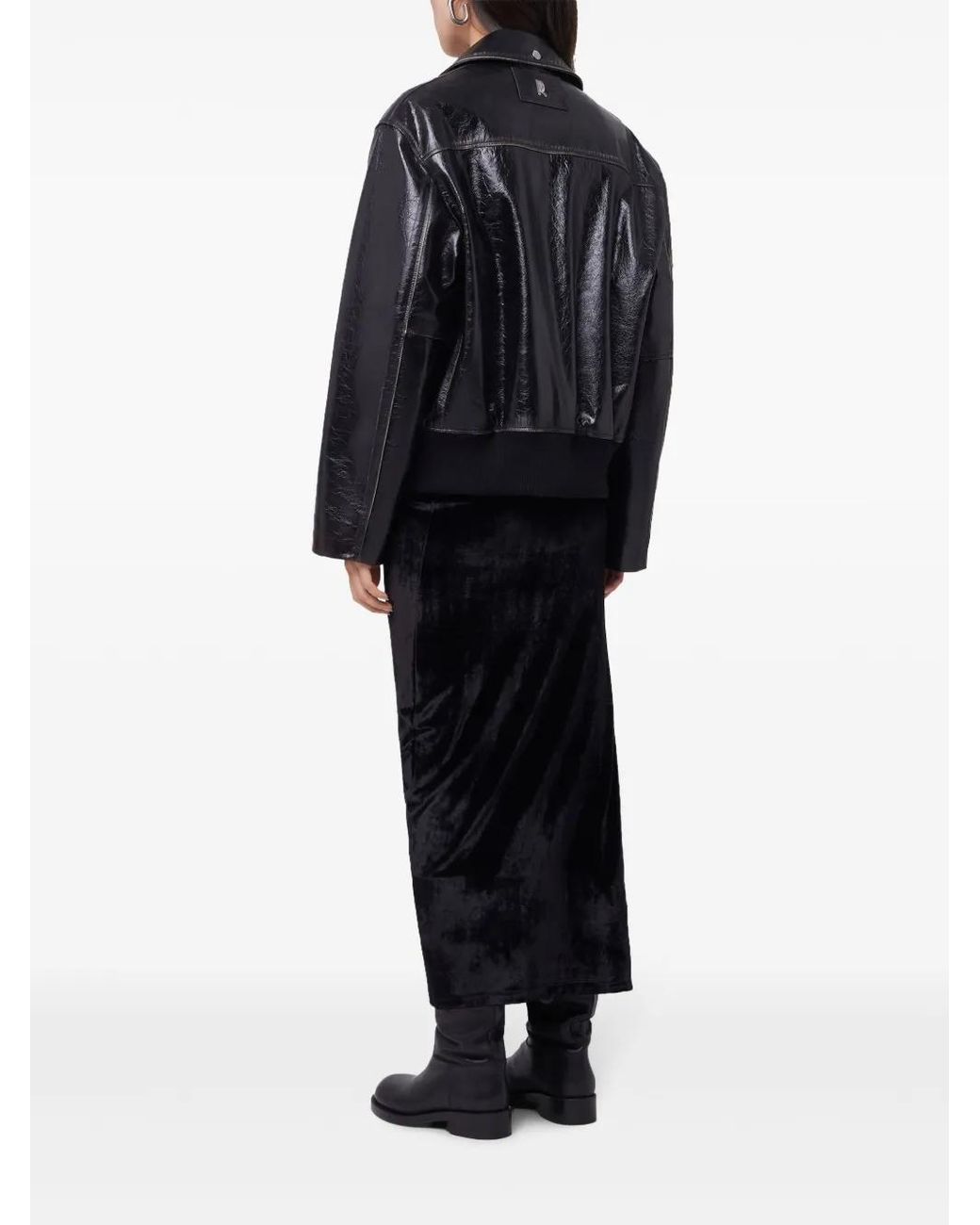 Rabanne Black Leather Jacket