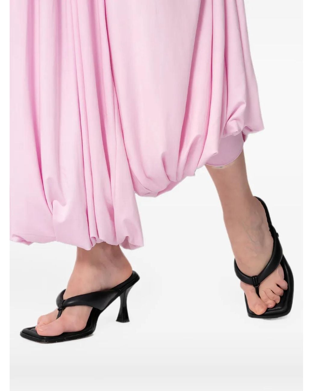 Concepto Pink Aria Gathered-Detail Jumpsuit