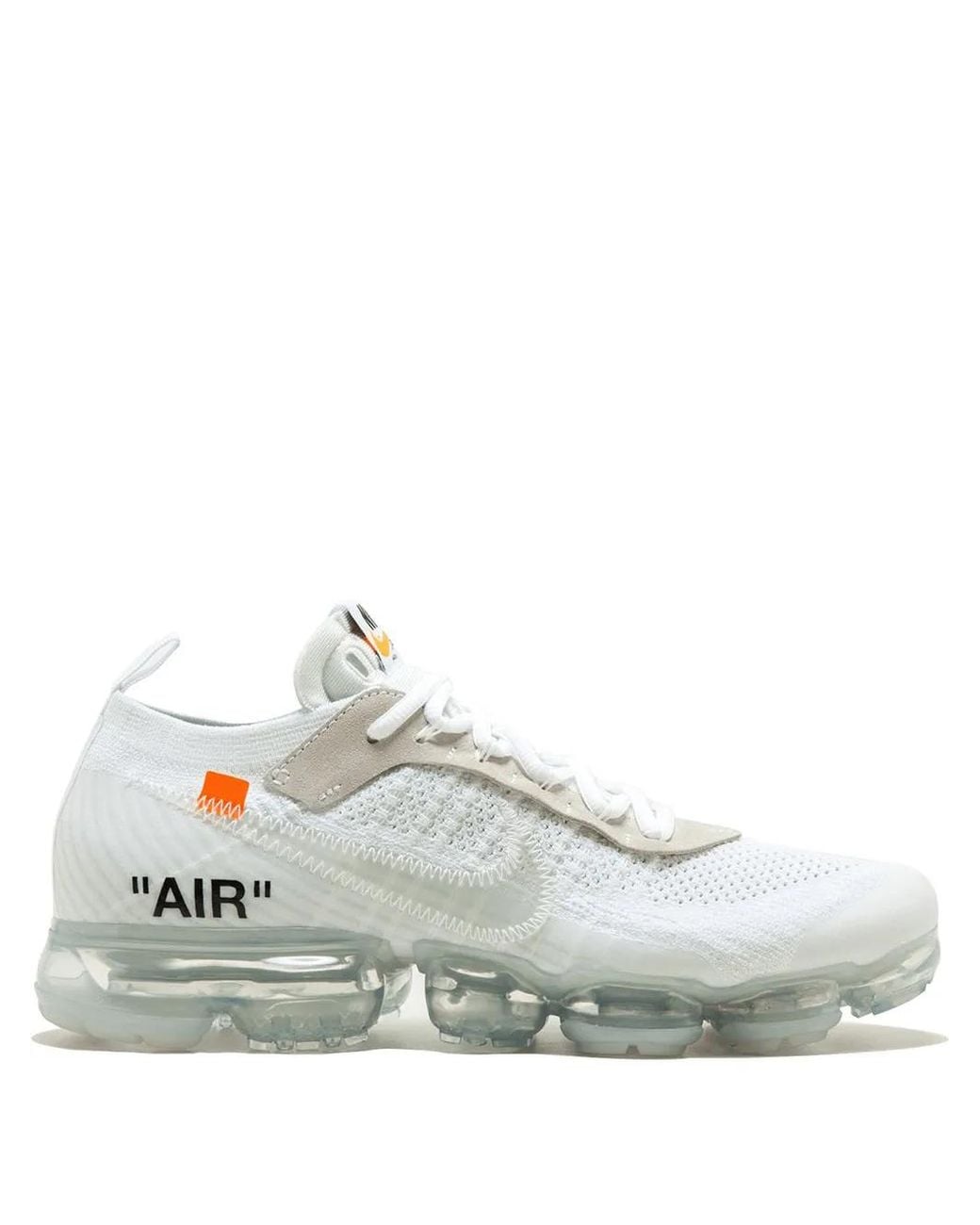 NIKE X OFF-WHITE White The 10 Air Vapormax Flyknit Sneakers