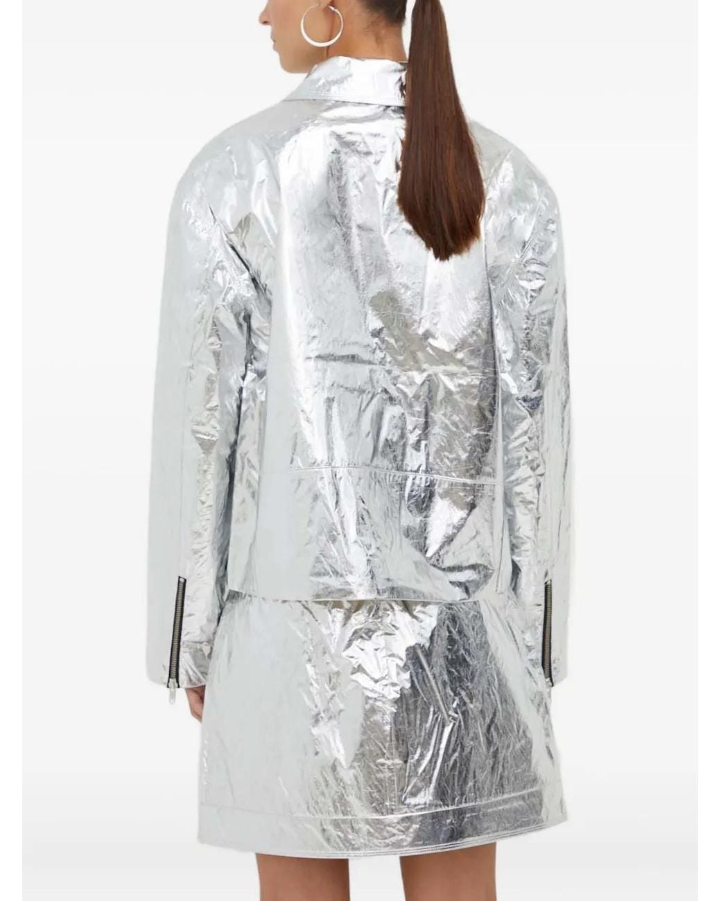 Stine Goya Gray Rockey Zip Jacket
