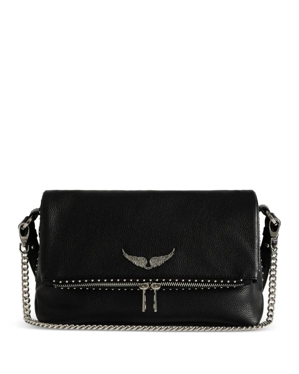 Zadig & Voltaire Black Rocky Ii Shoulder Bag