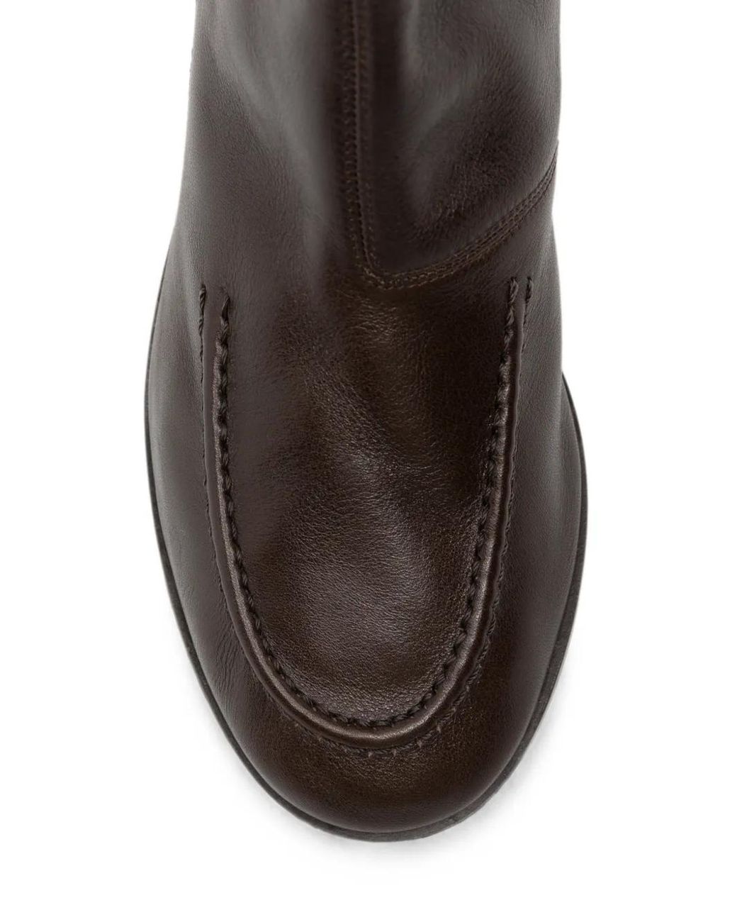 Hereu Brown Juliol Leather Ankle Boots