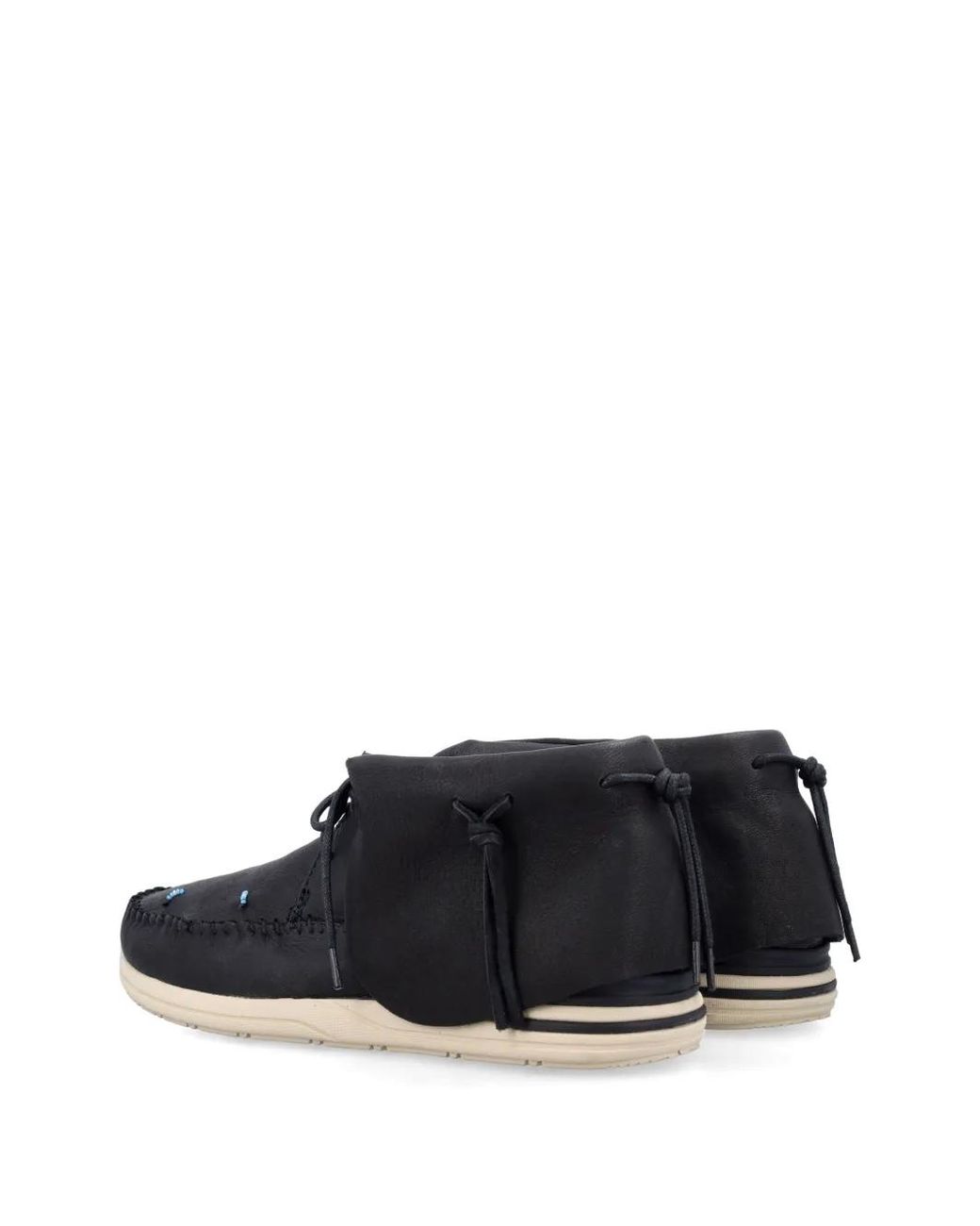 Visvim Black Lhamo Lace-Up Sneakers for men