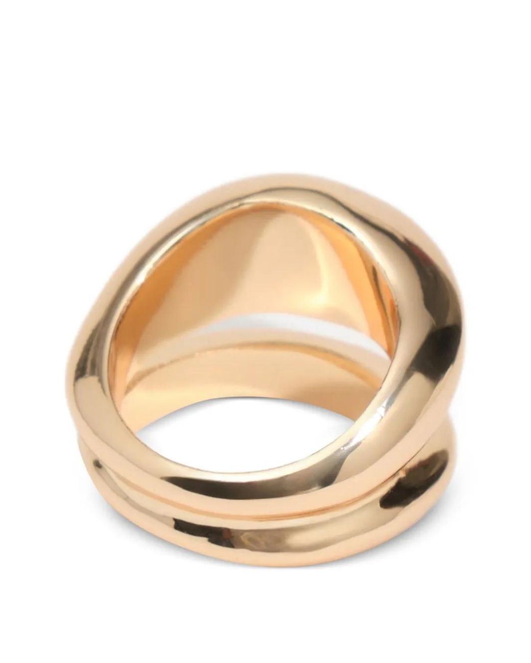 Bimba Y Lola Natural Two-Band Irregular-Tone Ring