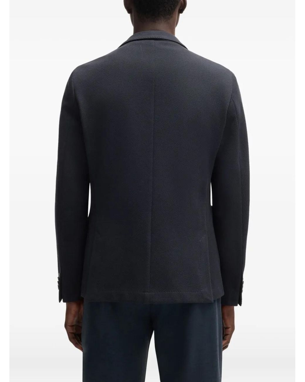 Boss Black Cotton-Blend Blazer for men