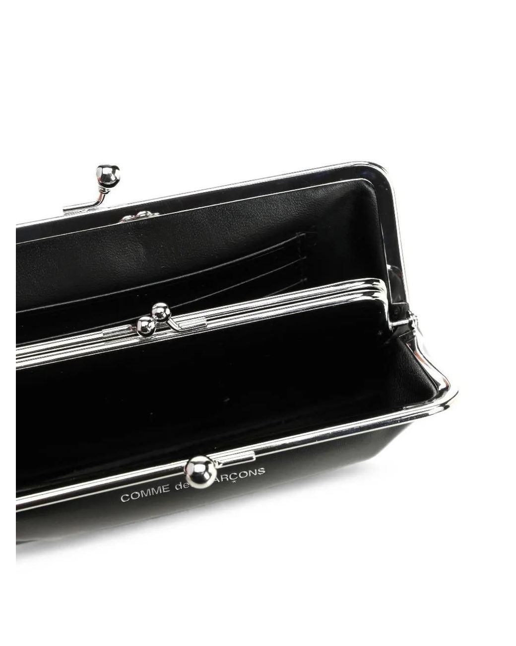 Comme des Garçons Black Kiss-Clasp Purse