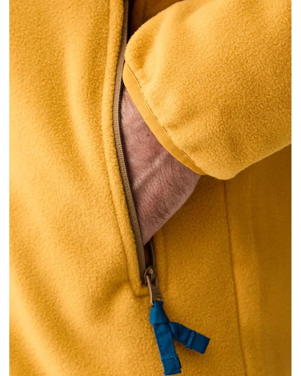 Columbia Yellow Sequoia Grove Zip-Up Fleece for men