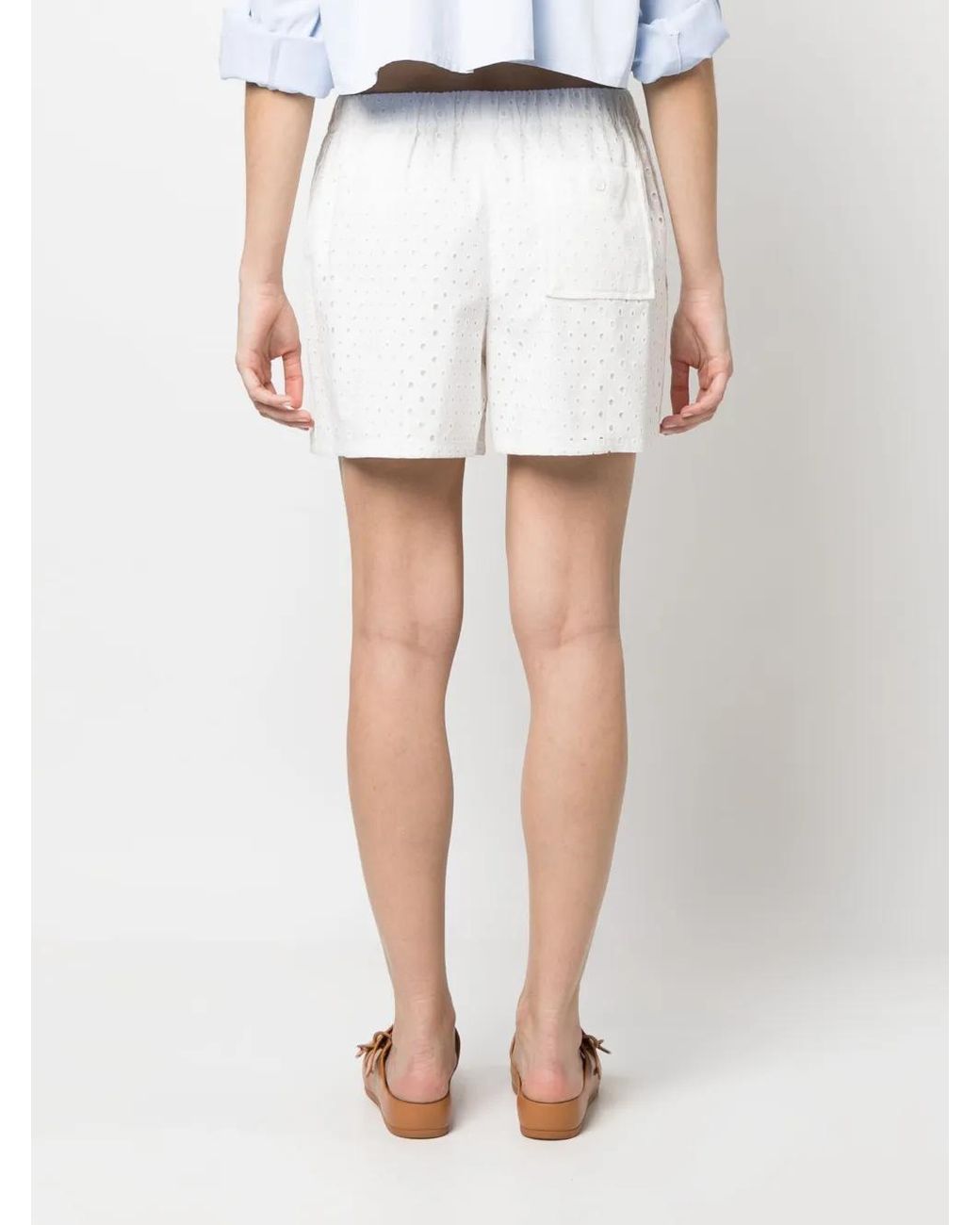 KENZO White Regular Fit Shorts