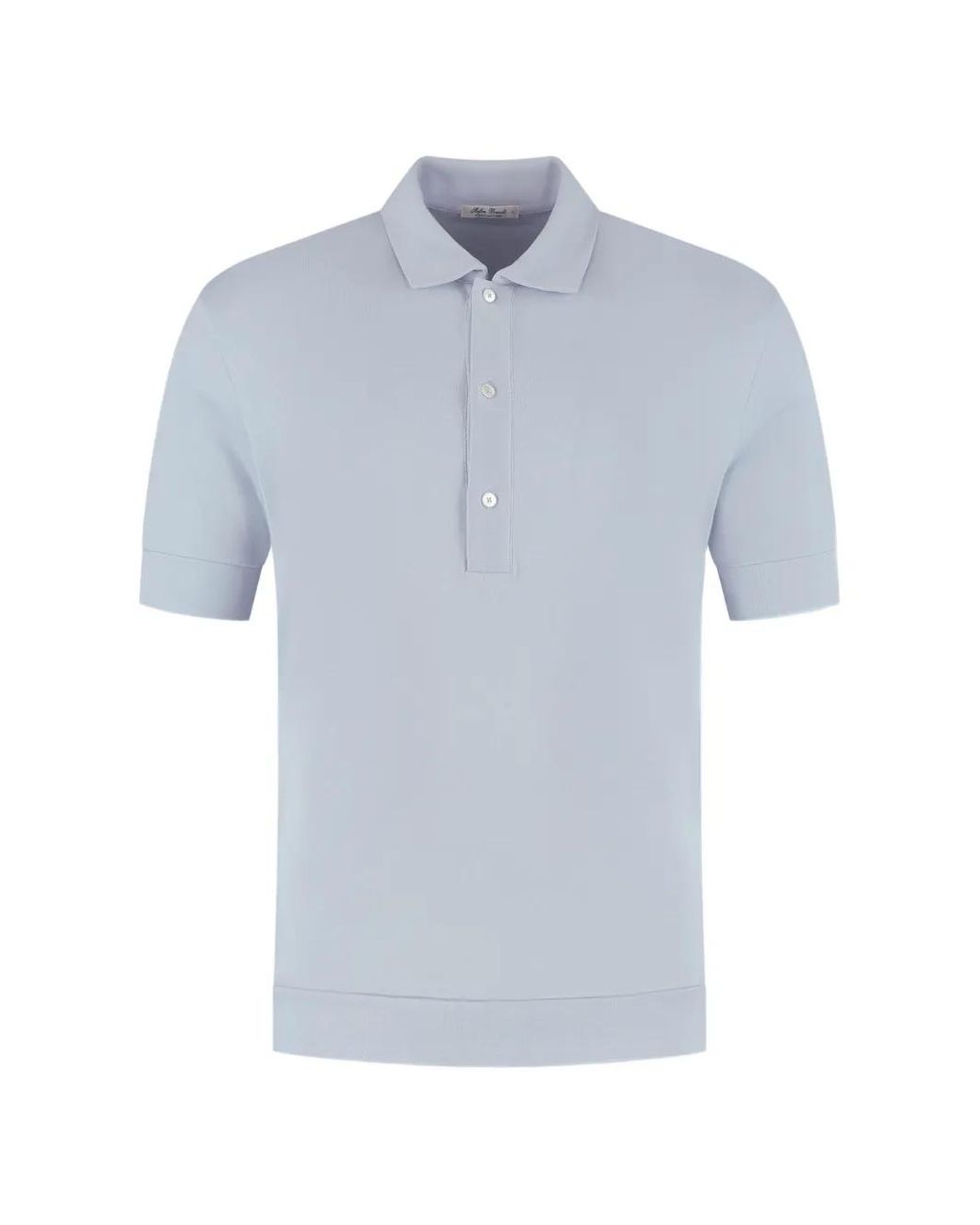 STEFAN BRANDT Blue Short-Sleeve Polo Shirt for men