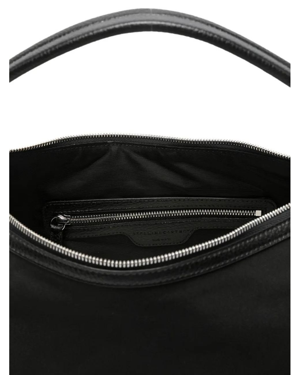 Stella McCartney Black Dartmoor Nylon Shoulder Bag