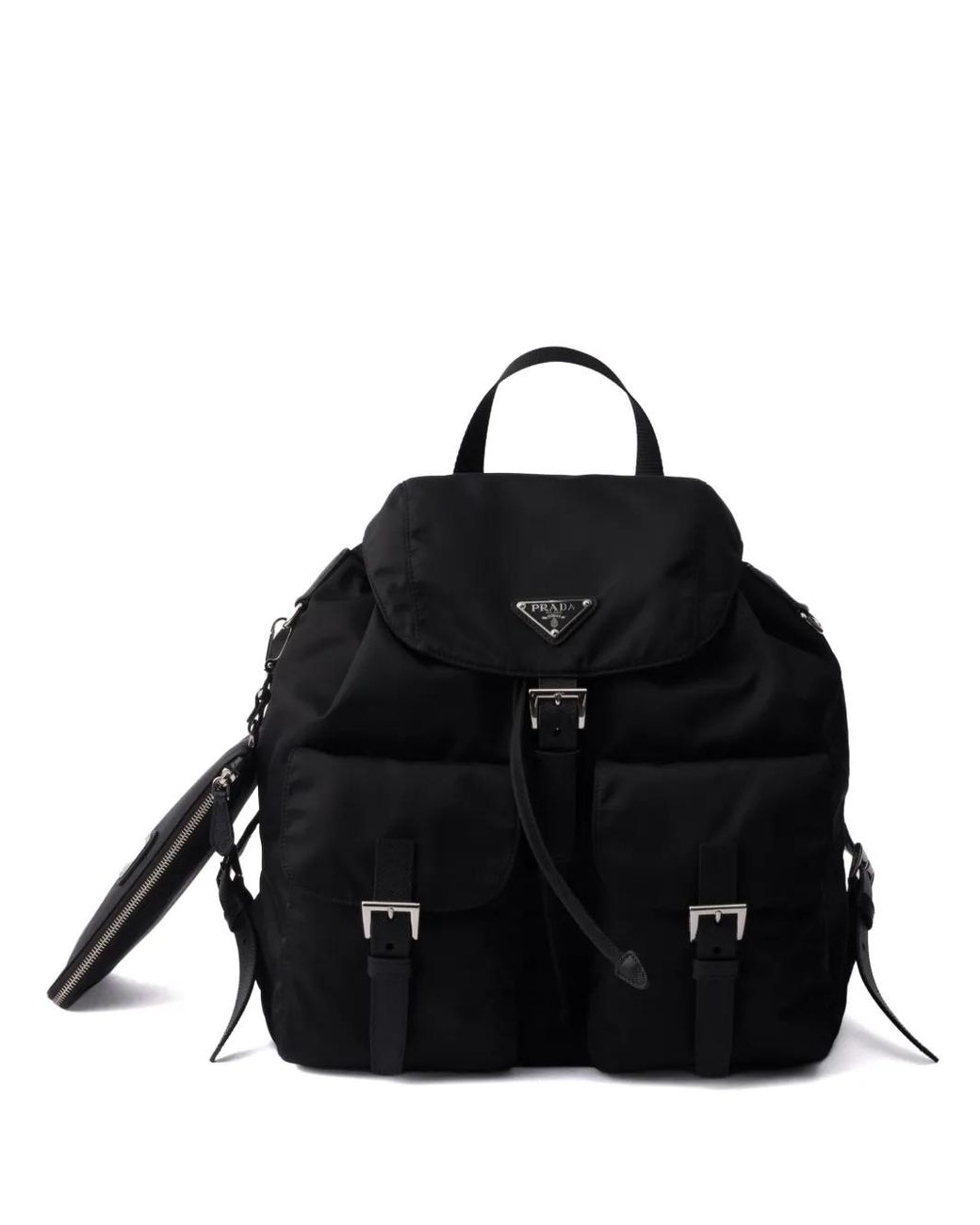 Prada Black Medium Re-Nylon Backpack