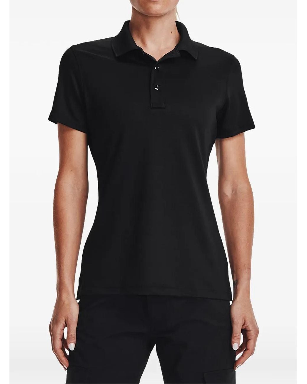 Under Armour Black Tactical Perf Range 2.0 Polo Shirt