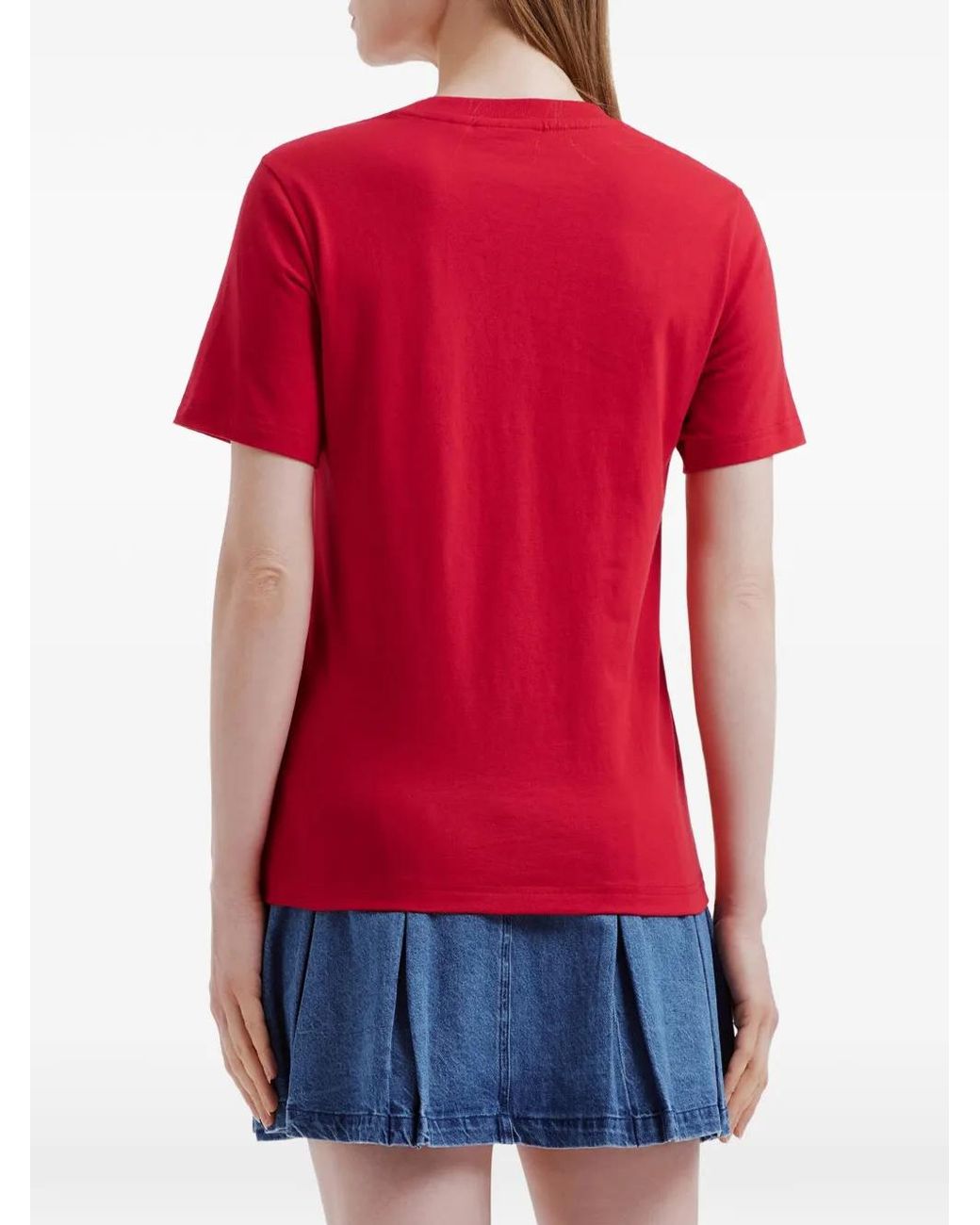 Chocoolate Red T-Shirt À Imprimé Graphique