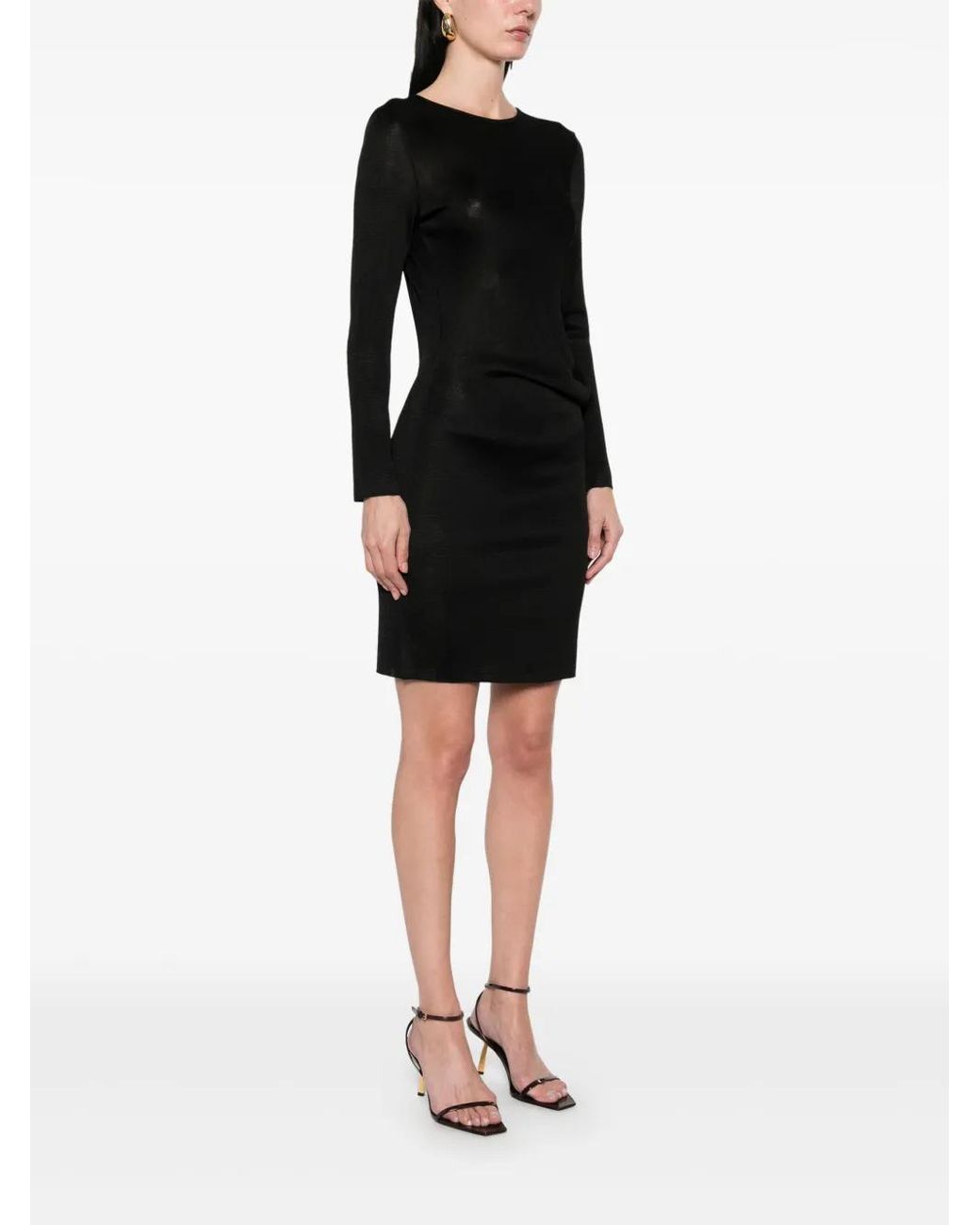 tom ford black mini dress PRISILLA MINI DRESS