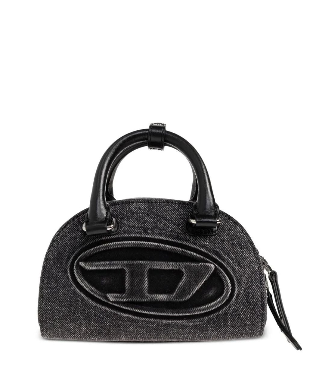 DIESEL Black 1Dr Dome-Small Bowling Bag