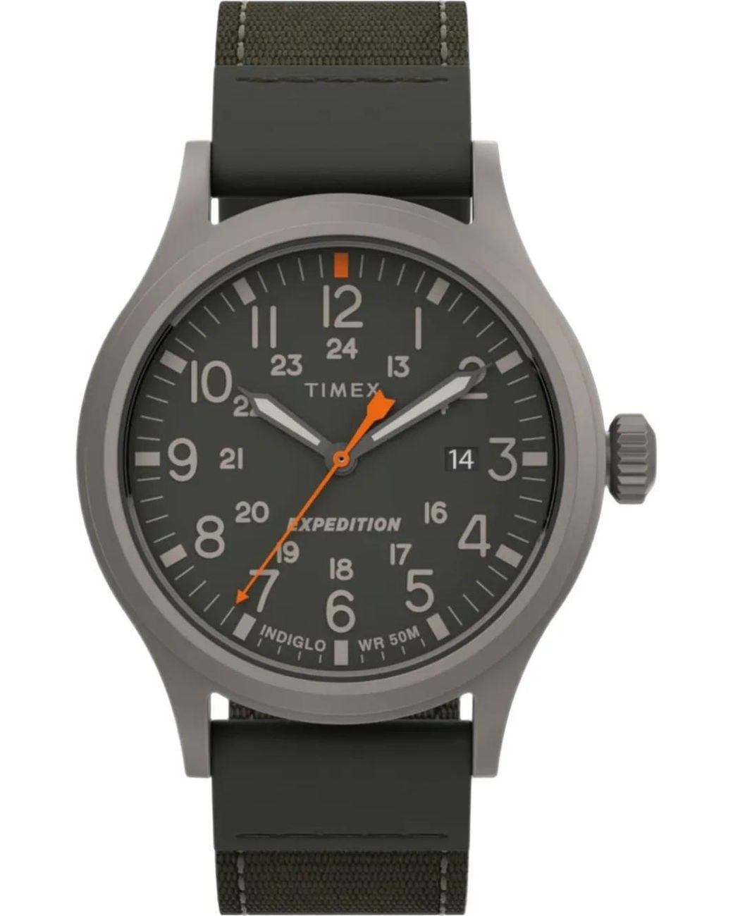 Timex Gray Expedition 40Mm Watch for men