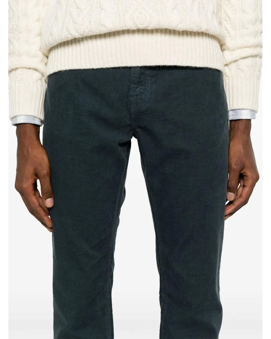 FRAME Blue L'Homme Trousers for men