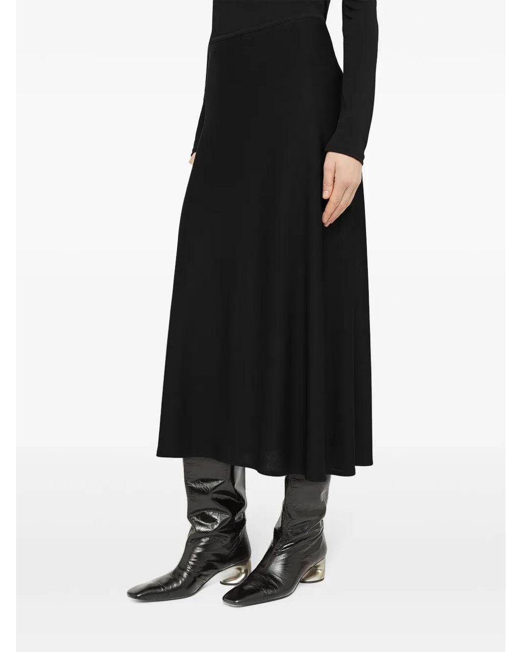 Jil Sander Black Skirts