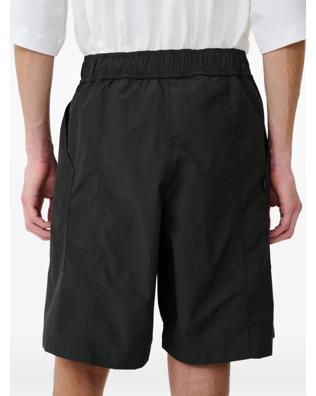 Bermudas Galo Elásticas Studio Nicholson de hombre de color Black