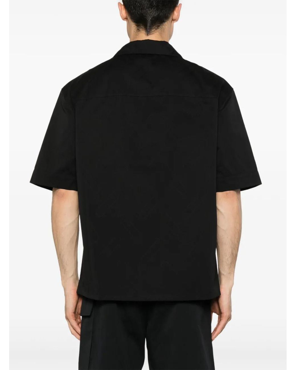 Marni Black Big Confetti Shirt for men