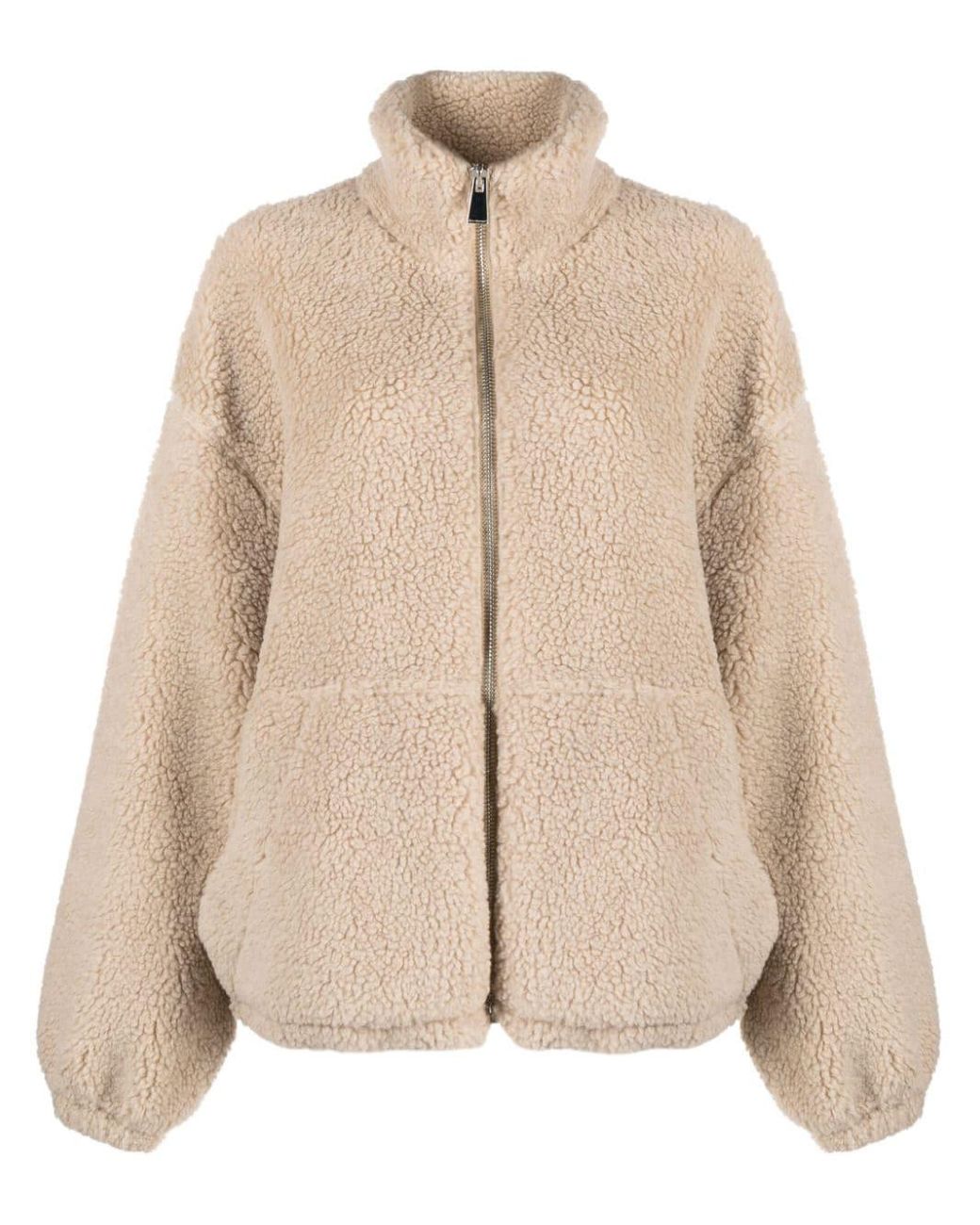 Teddy fleece zip jacket hotsell