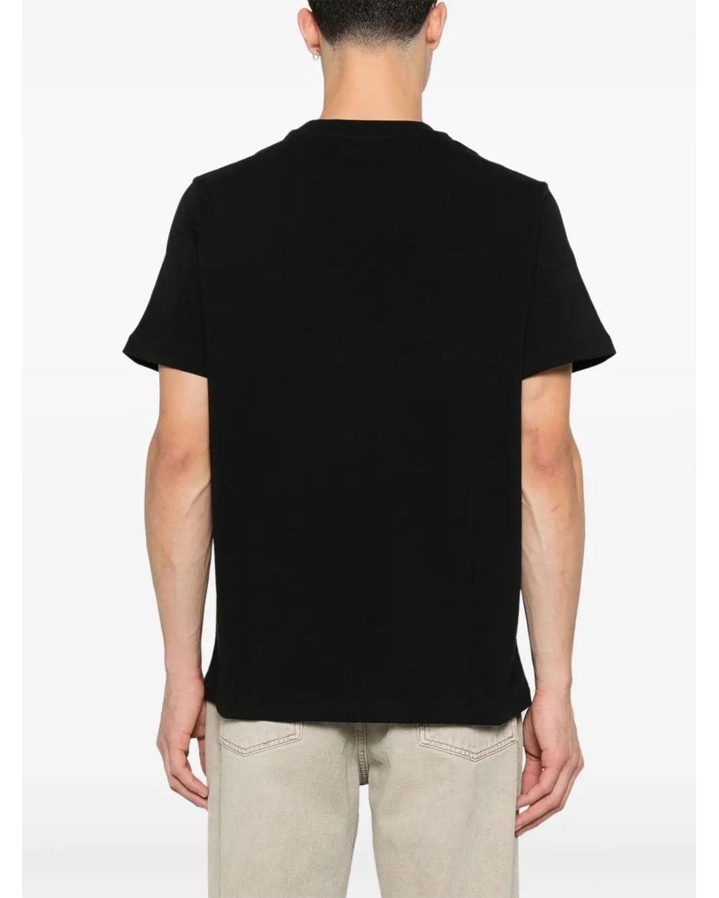 A.P.C. Black T-Shirts And Polos