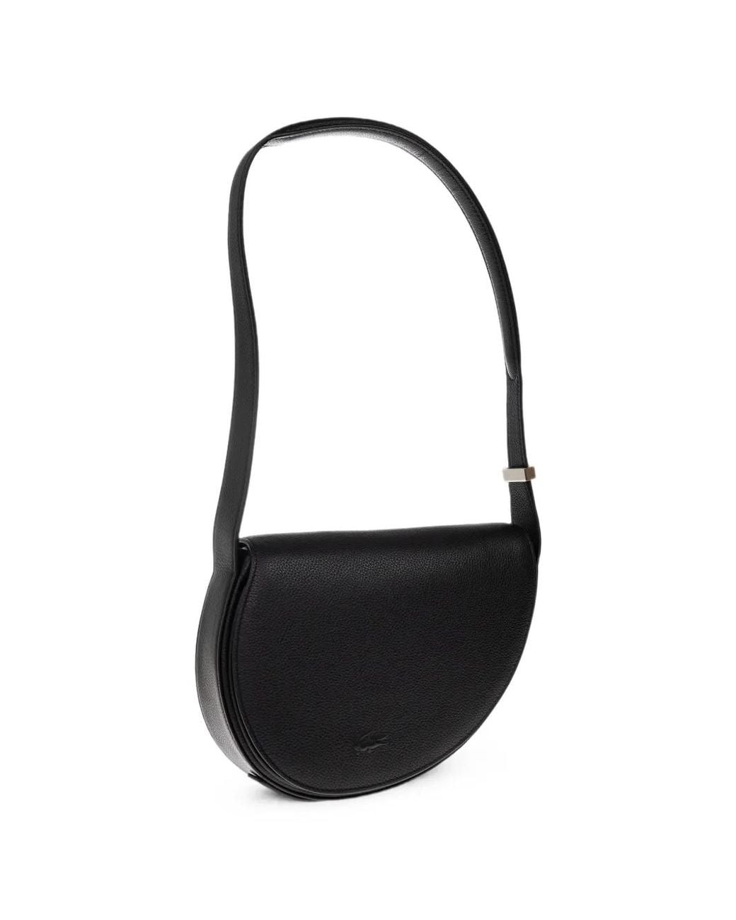 Lacoste Black Smash Court Shoulder Bag