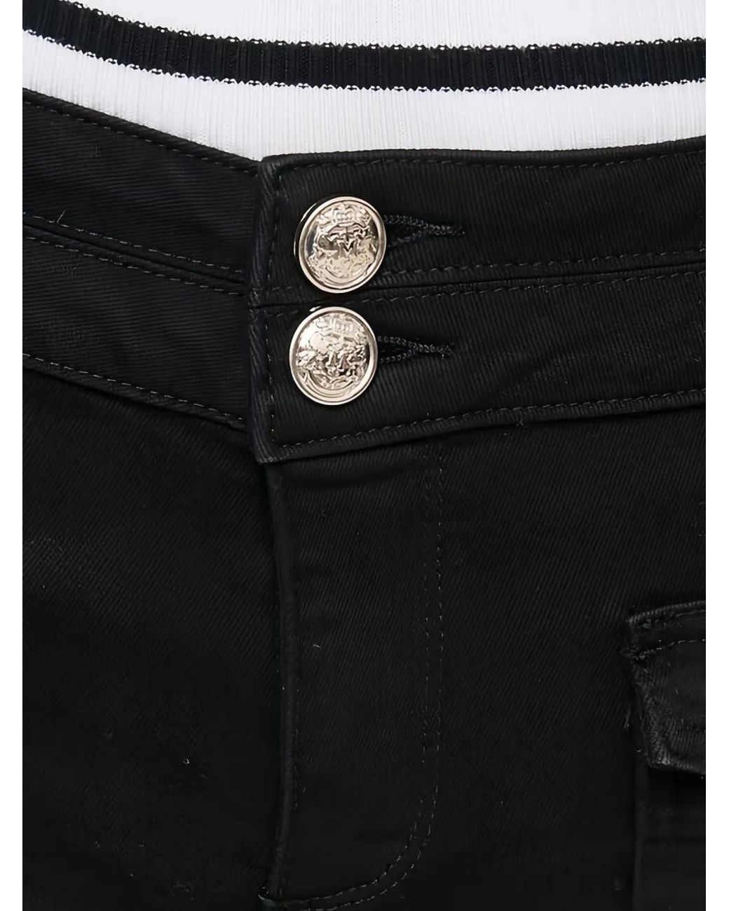 Morgan Black Bootcut Pocket Jeans