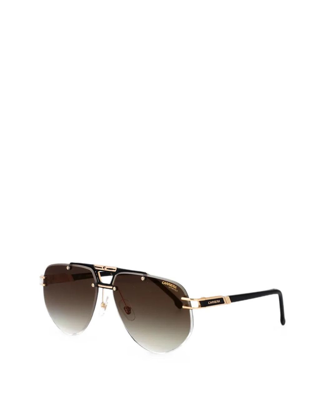 Carrera Black Pilot-Frame Sunglasses for men