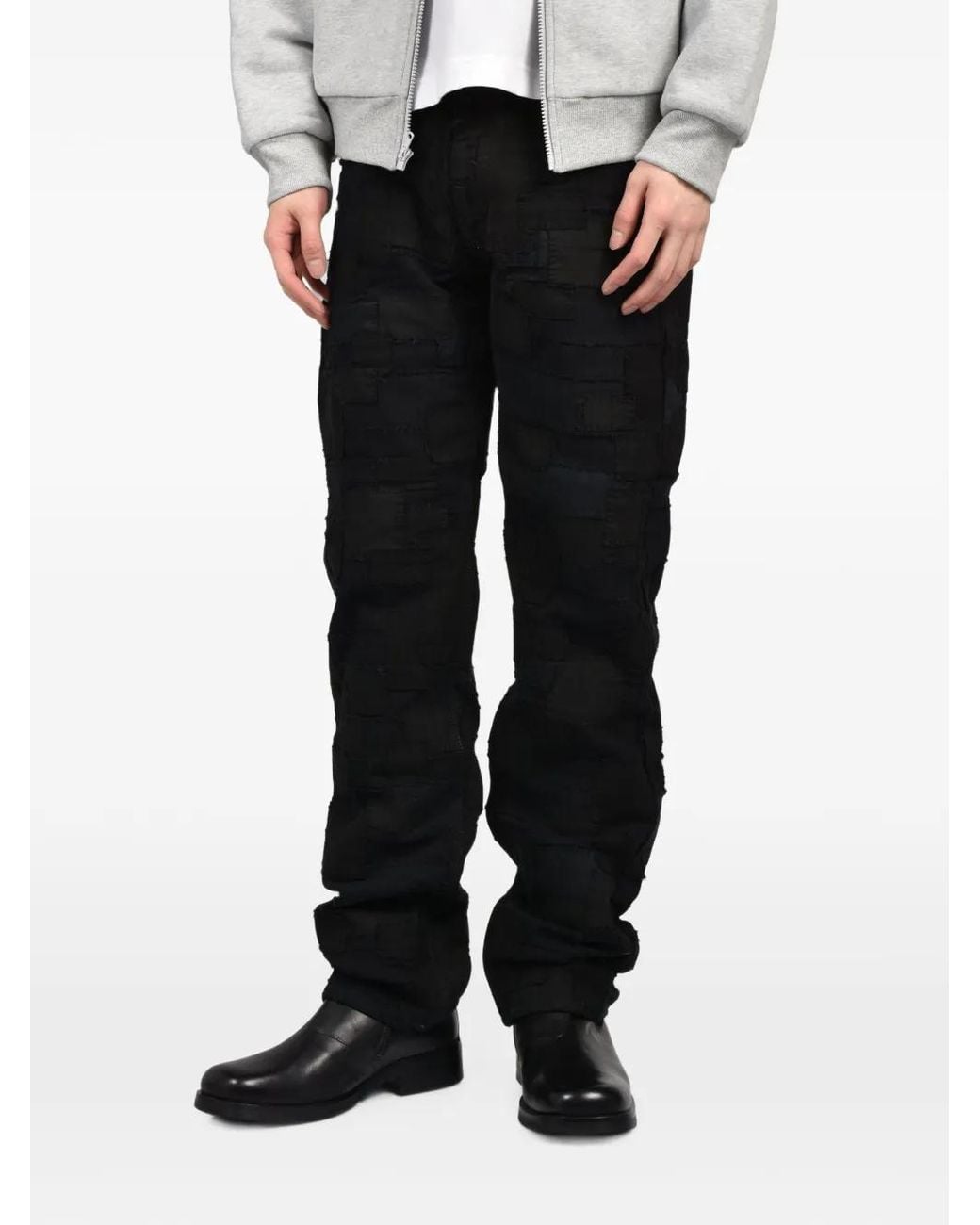 Matthew Williamson Boro Patchwork-Jeans in Black für Herren