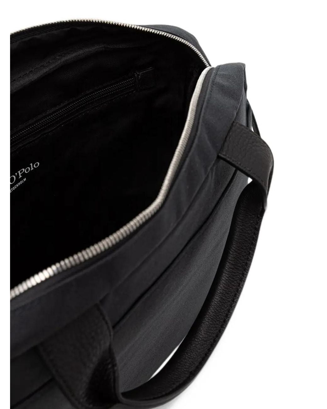 Marc O' Polo Black Maro Laptop Bag for men