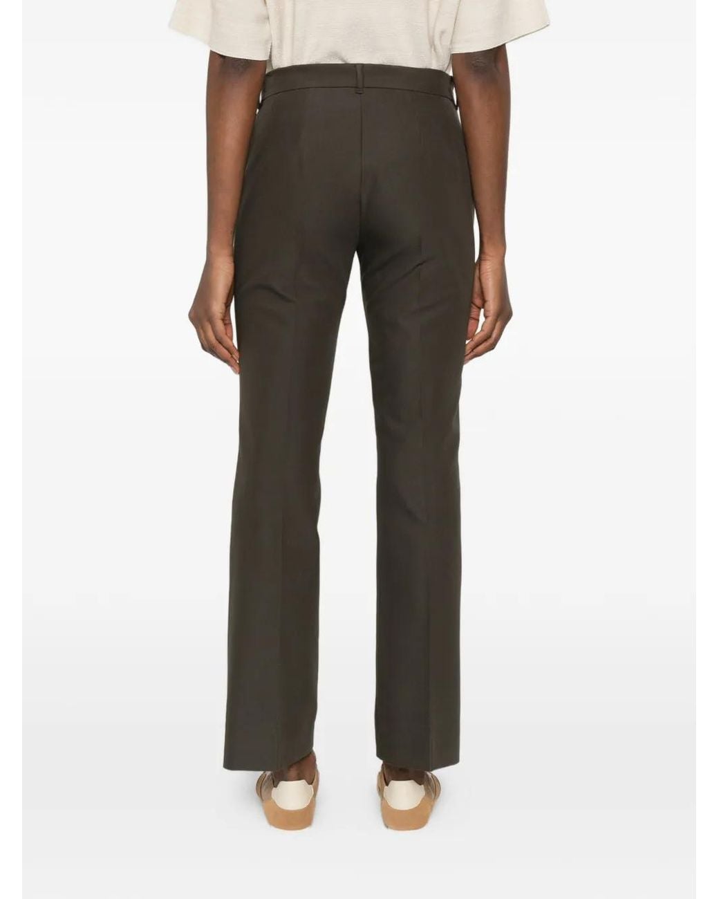 Max Mara Gray Slim Trousers