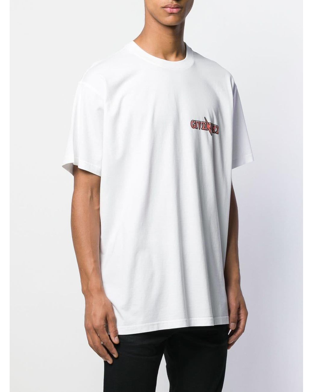 Givenchy Scorpion Logo T shirt in White for Men Lyst