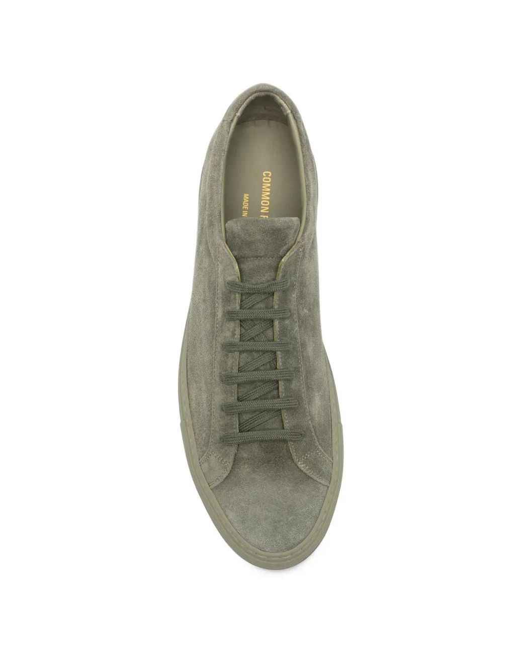 Common Projects Green Suede Sneakers for men